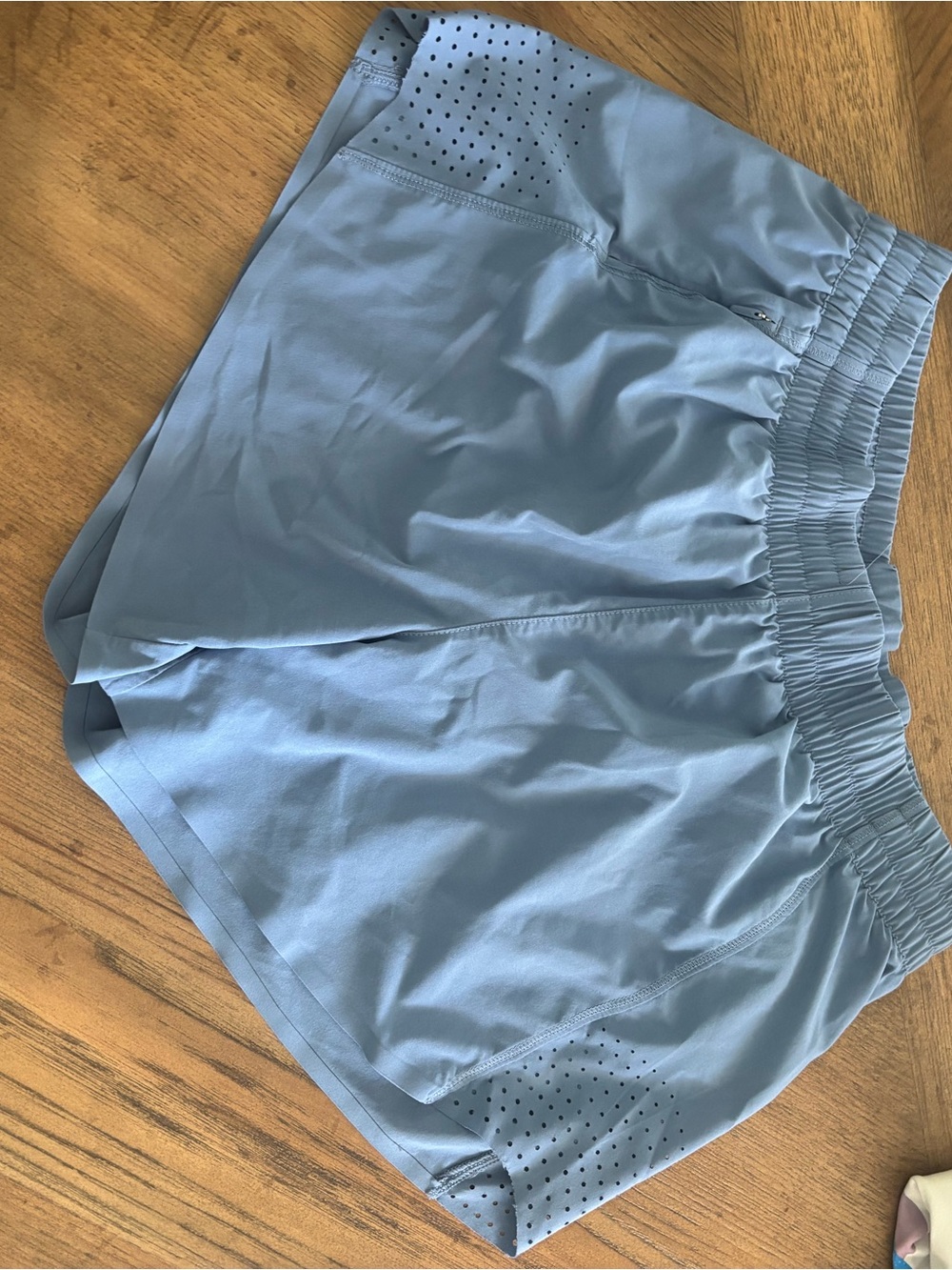 Athleta Dusty Blue Women's Athletic Shorts